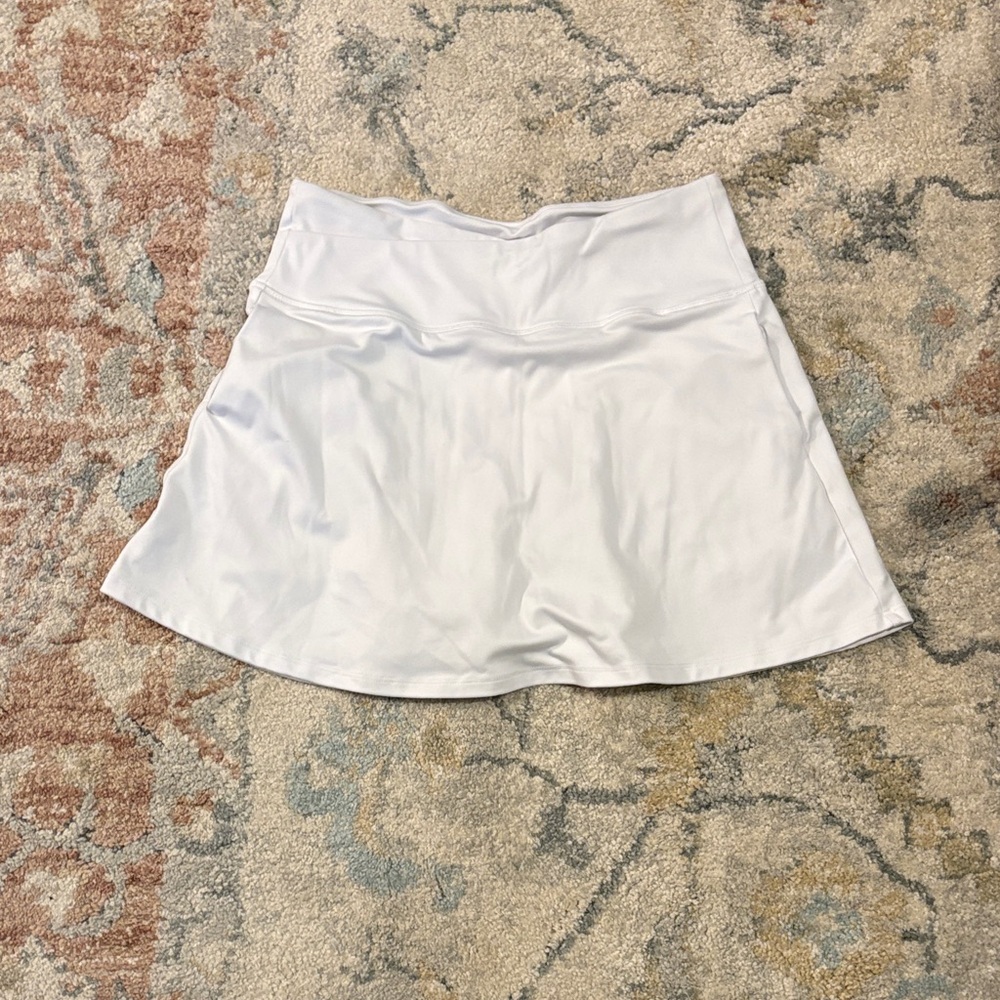 Women's White Skort